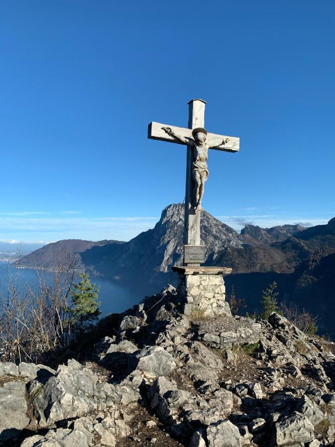 Bergglueck - Gemuetliches Appartement Am Traunsee Altmünster Exteriör bild