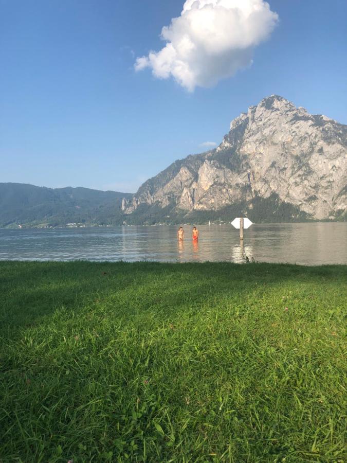 Bergglueck - Gemuetliches Appartement Am Traunsee Altmünster Exteriör bild
